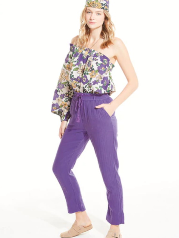 Pantalon Nathalie violet Stella Forest
