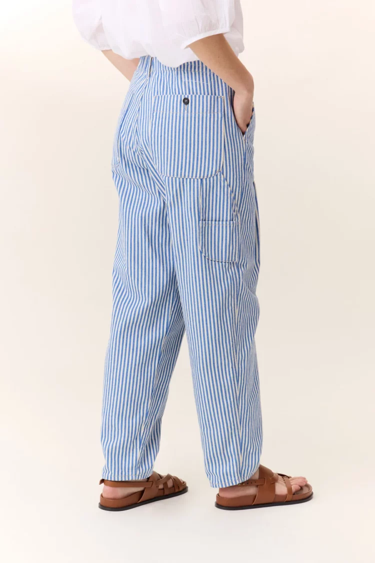 Pantalon Armina Stripe Leon & Harper – Image 2