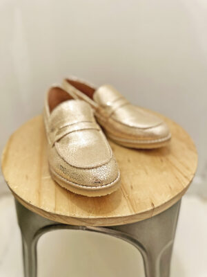 mocassins pariz dorés