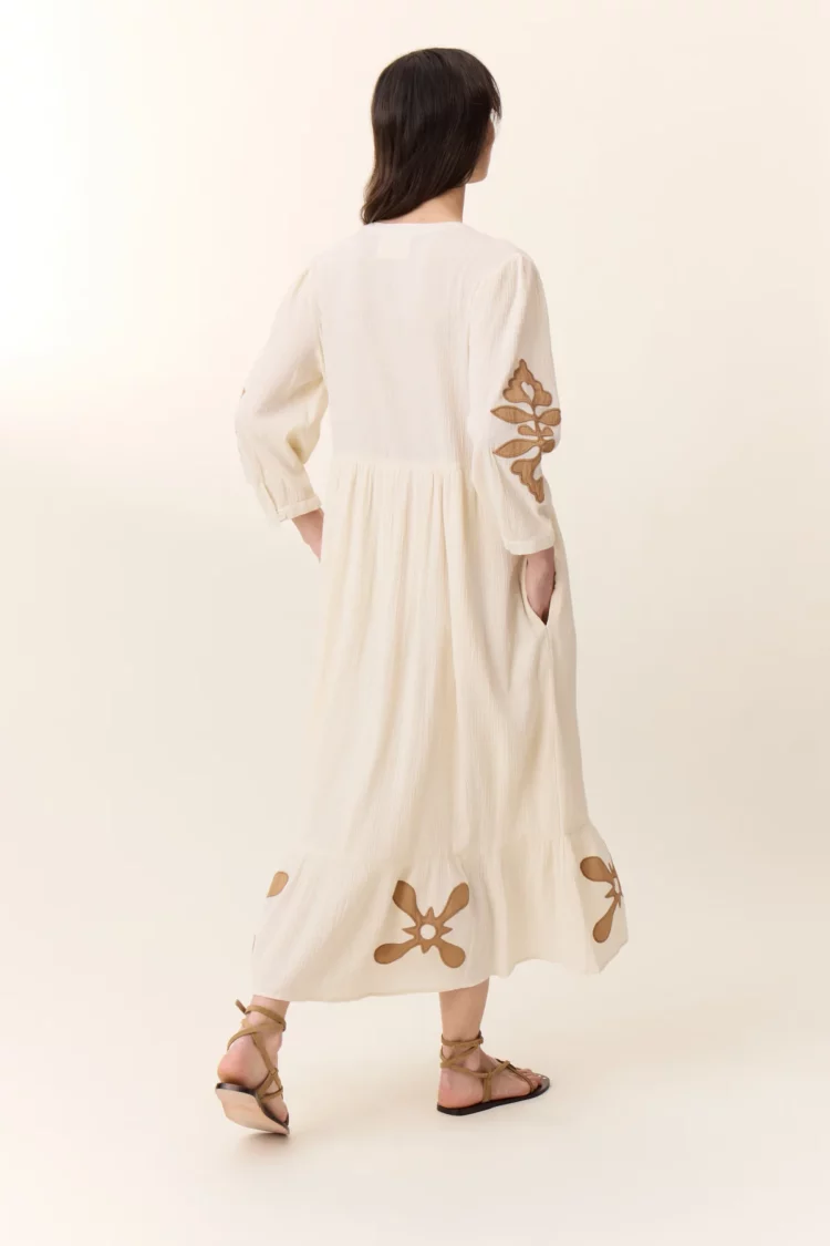 Robe Roza Paros off white Leon & Harper – Image 4