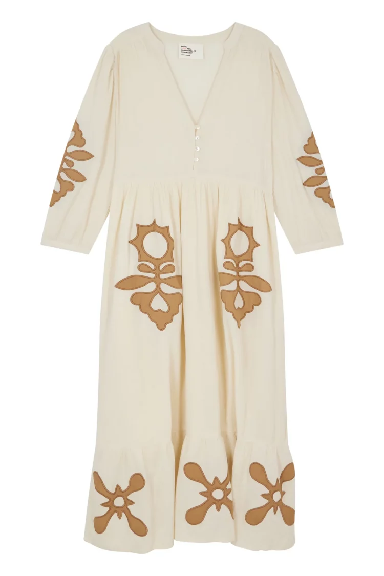 Robe Roza Paros off white Leon & Harper – Image 5