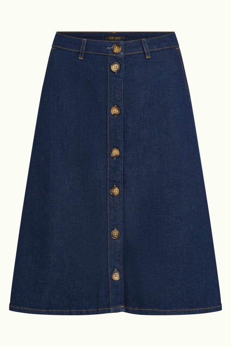 Jupe Marie Onyx denim King Louie – Image 5