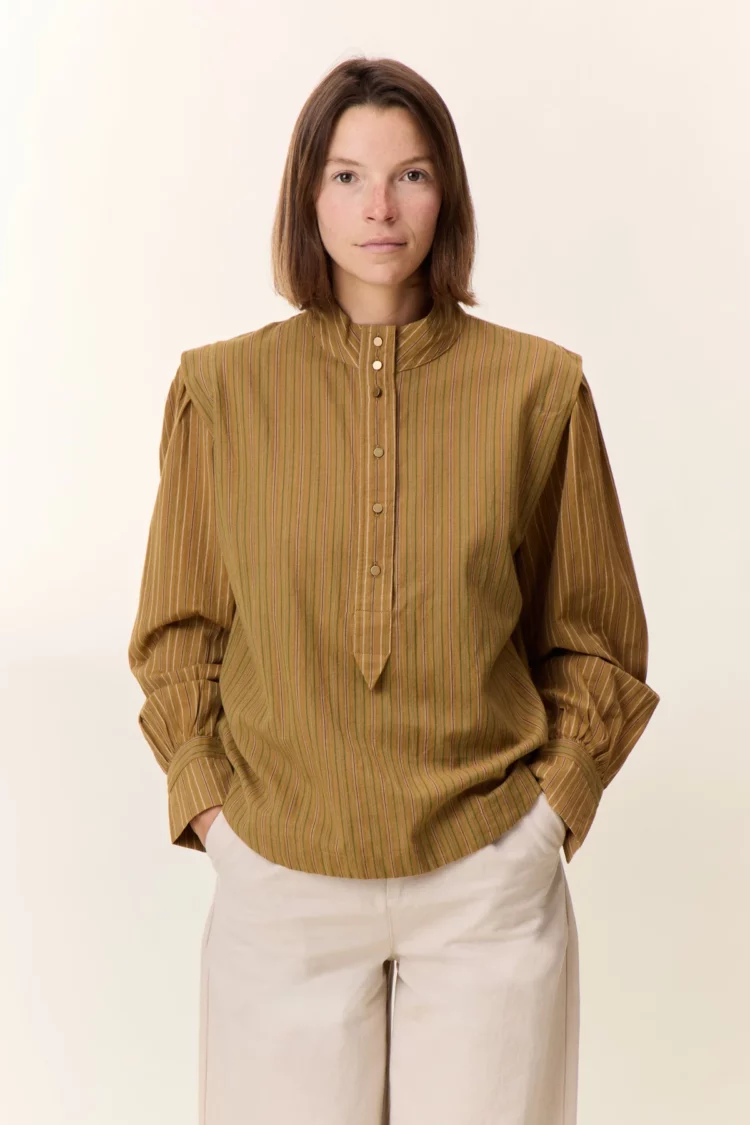 Blouse Cristo camel Leon & Harper