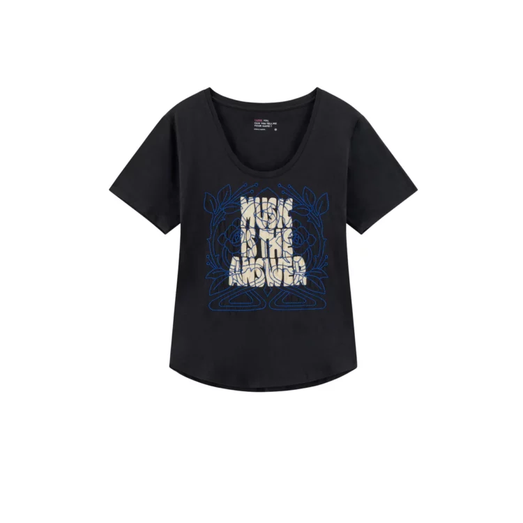 Tee shirt Tizia Answer carbone Leon & Harper – Image 5
