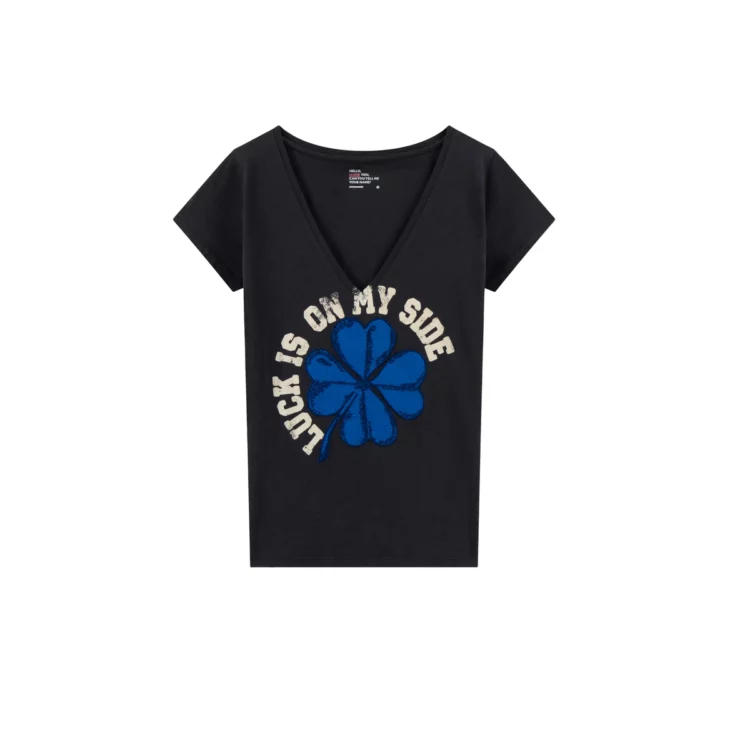 Tee shirt Tonton Clover carbone Leon & Harper – Image 5