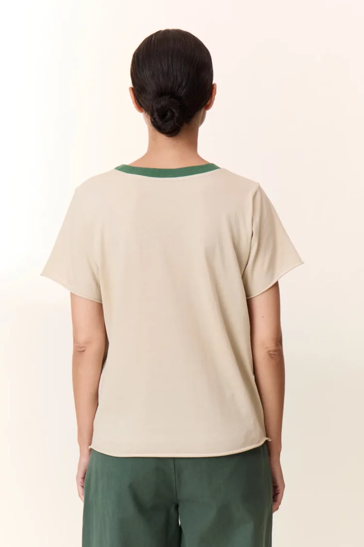Tee shirt Toro Bird ciment Leon & Harper – Image 6
