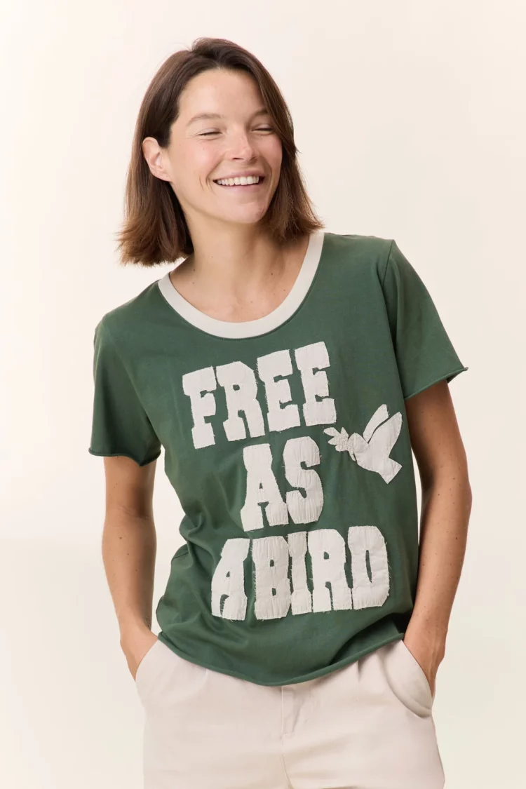 Tee shirt Toro Bird green Leon & Harper