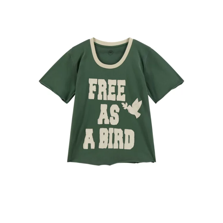 Tee shirt Toro Bird green Leon & Harper – Image 5