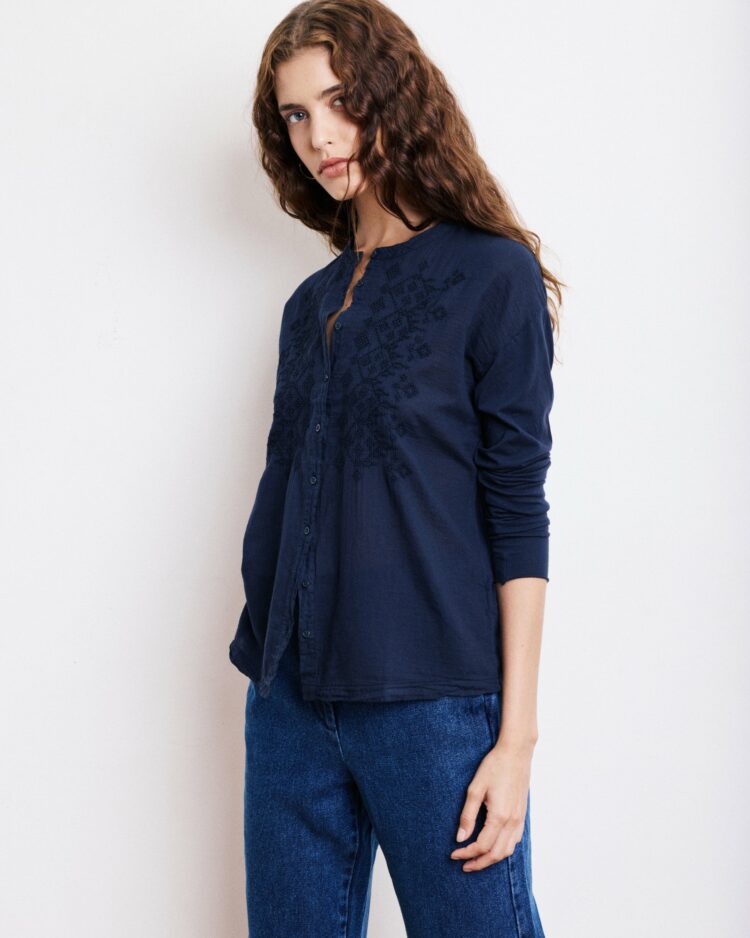Chemise Taora navy Hartford – Image 2