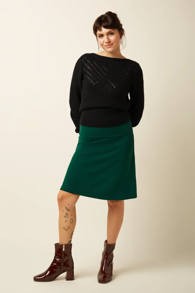 Jupe Milano botanical green King Louie – Image 2