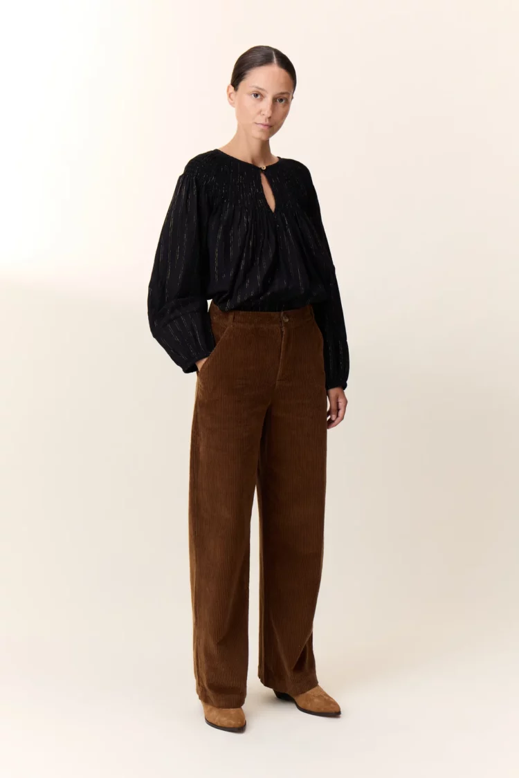 Pantalon Pamira havana Leon & Harper
