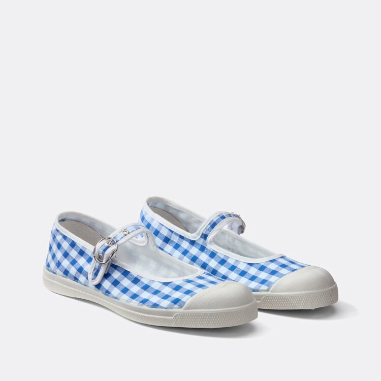 Babies Summer vichy bleu Bensimon