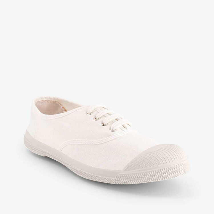 Tennis lacets  blanc Bensimon – Image 2