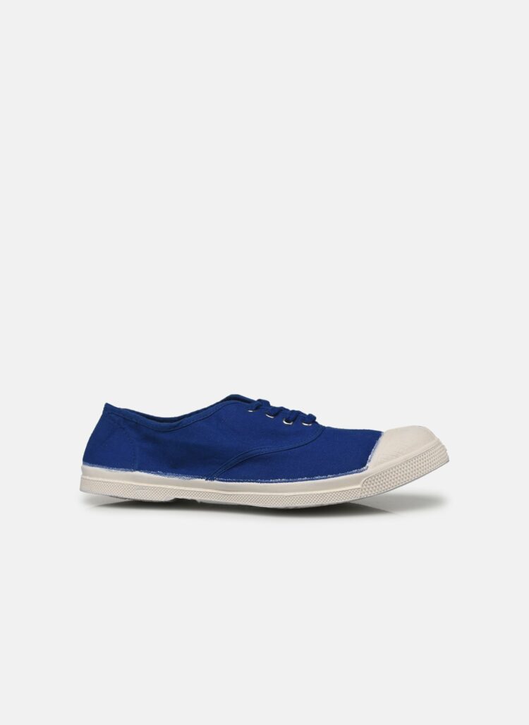 Tennis lacets  bleu vif Bensimon – Image 2