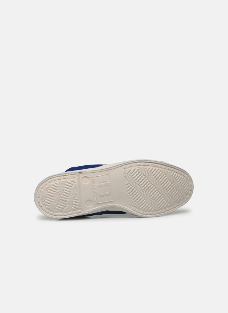 Tennis lacets  bleu vif Bensimon – Image 4