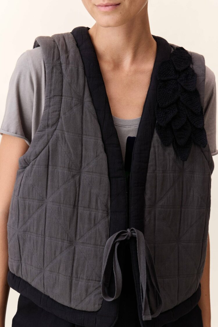 Gilet Vent Pad carbone Leon & Harper – Image 3
