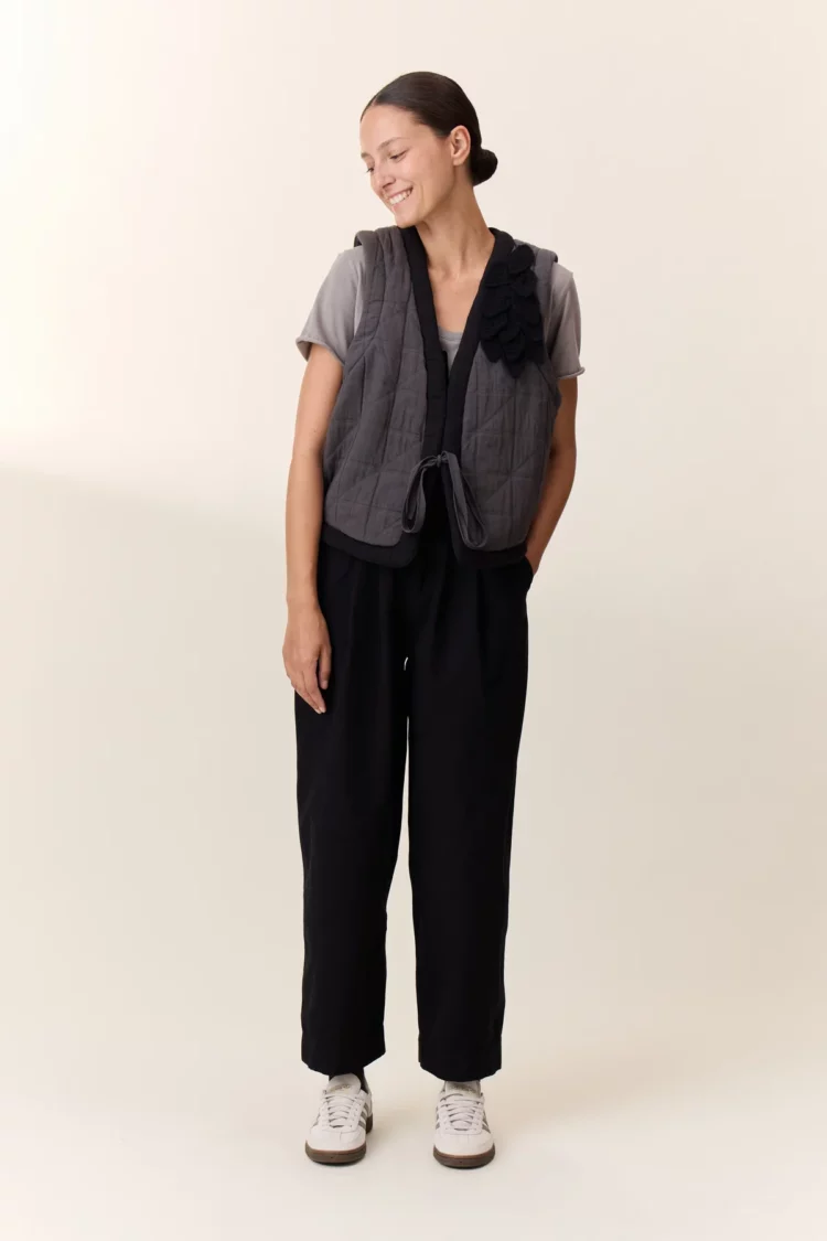 Gilet Vent Pad carbone Leon & Harper – Image 4