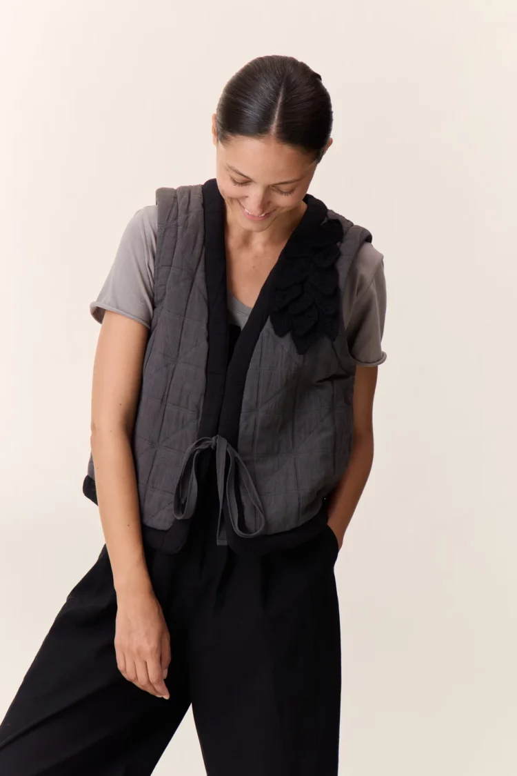 Gilet Vent Pad carbone Leon & Harper – Image 2