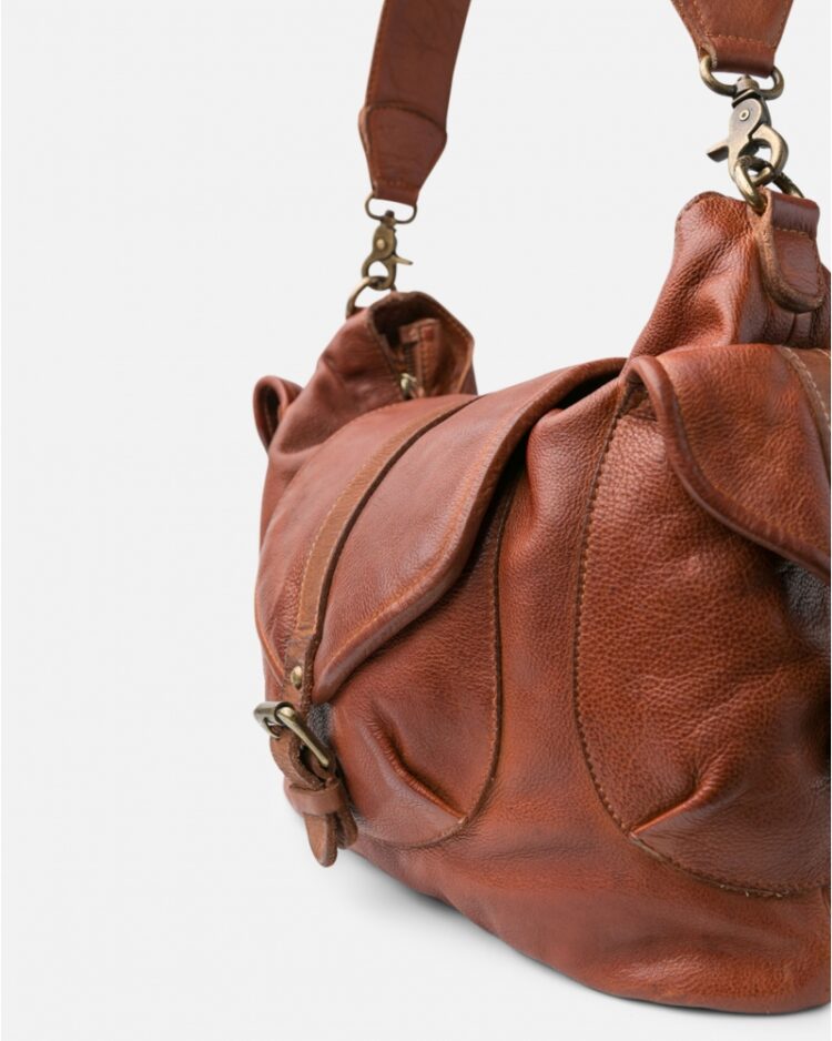 Sac Clint cuir tan Biba – Image 3