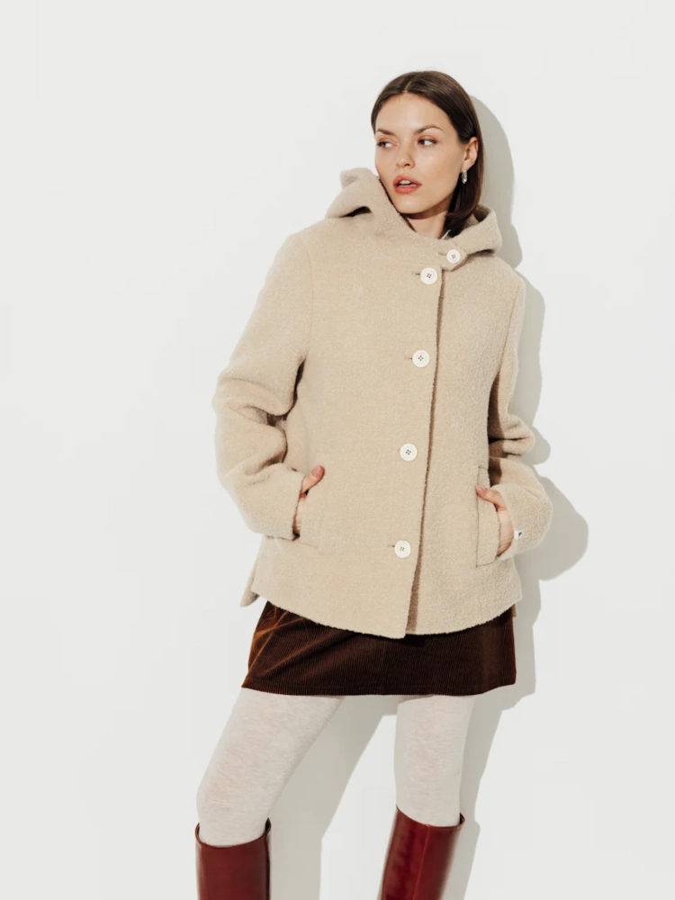 Manteau court CORMOZ Sable Trench & Coat – Image 2
