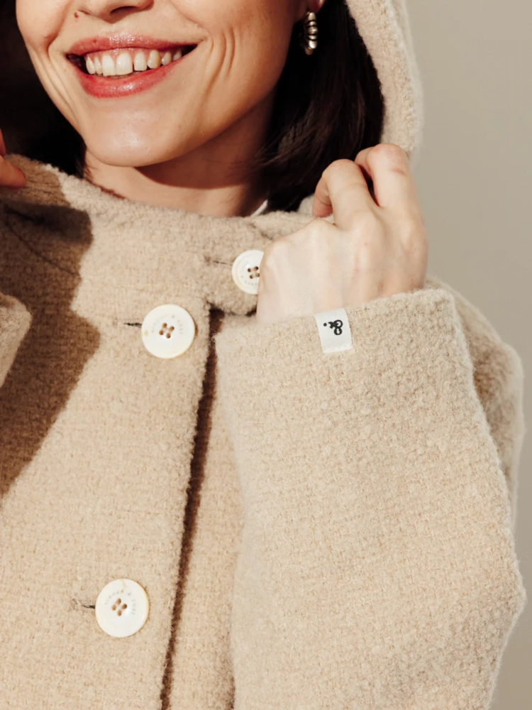 Manteau court CORMOZ Sable Trench & Coat – Image 5