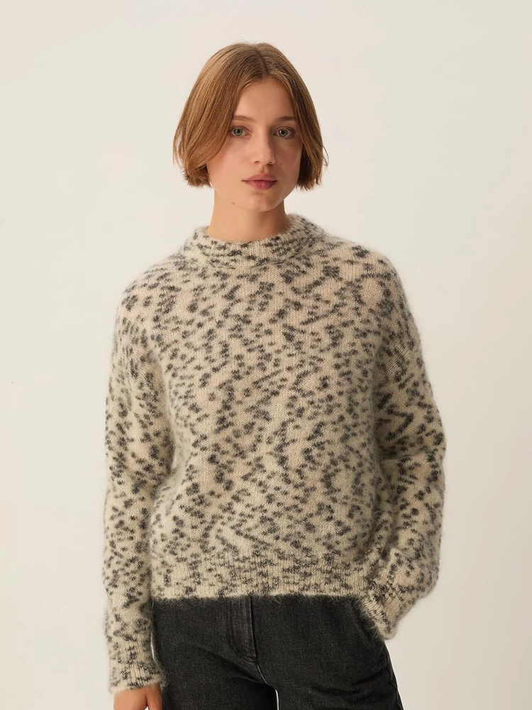 Pull Boleo imprimé dalmatien Des Petits Hauts